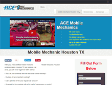 Tablet Screenshot of mobilemechanichoustonpros.com